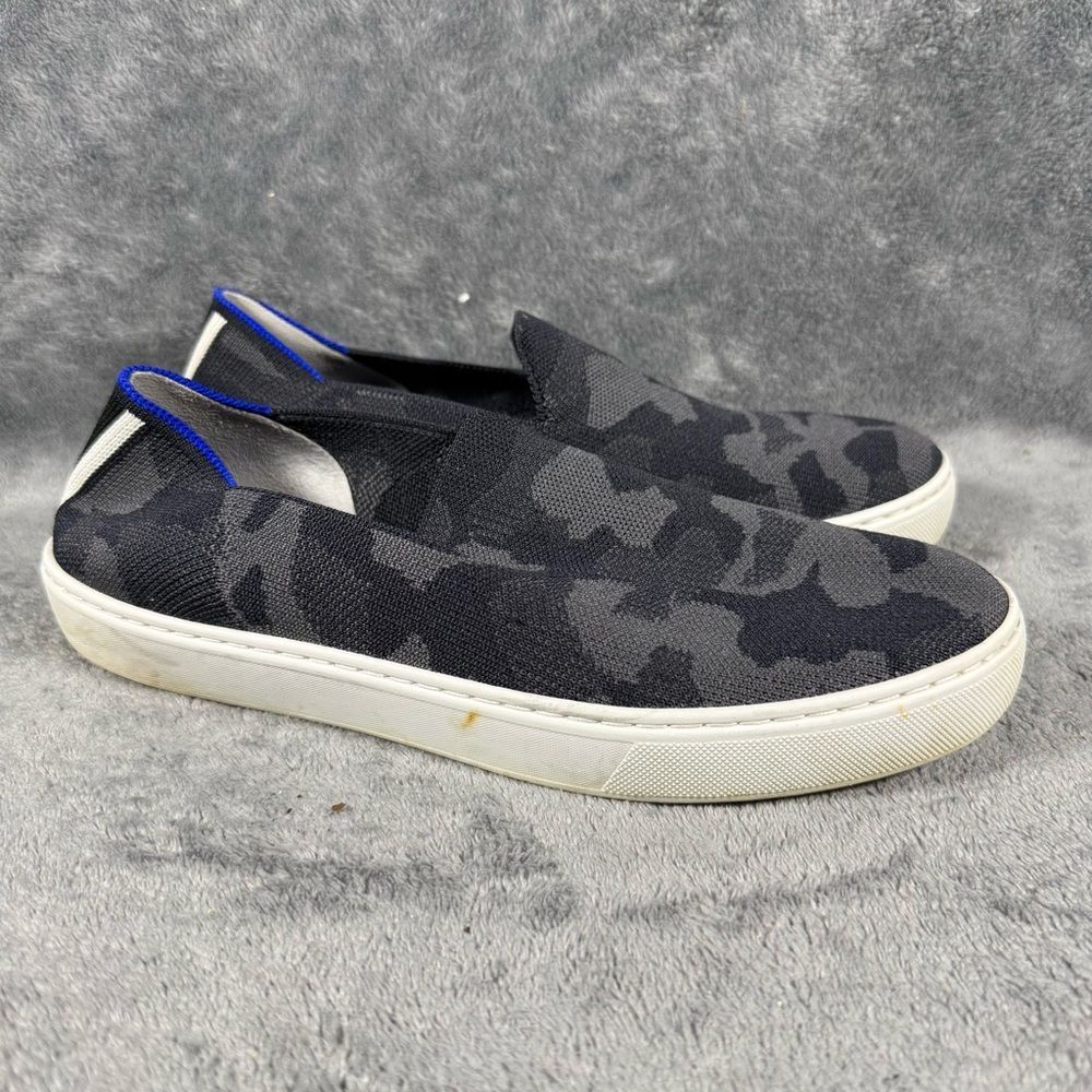 Women’s 8.5 Rothy’s The Original Slip On Sneaker Camo Retired Low Top No Tie